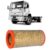 Filtro Ar Cargo 1517 5.9 Cummins 6 Btaa  2002/2012 Ars5673