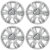 Calota Aro 13″ cor Prata Mod Uno Way 2013/15 (Jogo c/ 4 Calotas) Grid – 227CB-PTA-E
