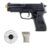 Pistola de Airsoft Spring P226 6mm – Vigor + Esferas BBs 0,12g + 10 Alvos