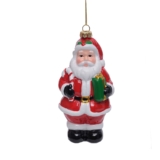 Enfeite de Natal para pendurar – Papai Noel em pé – 13cm – 1 unidade – Cromus – Rizzo