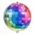 Balão de Festa Microfoil 24” 60cm – Globo Discoteca – 1 unidade – Make Mais – Rizzo