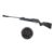 Carabina De Pressão Black Hawk Gr 70kg 5.5mm + Chumbinho