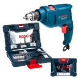 Kit Furadeira Impacto Gsb 450re + Estojo De Brocas Bosch