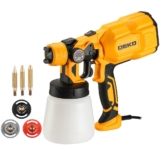 Pistola De Pintura E Pulverizadora Elétrica 127v Portátil Hvlp 800ml 3 Bicos Potência 550W – Deko