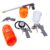 Kit de Pintura Gravidade com 5 Peças para Compressor de Ar Reservatório 600ml – FortG
