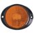 Lanterna Frontal Led Amarela Para Carreta 12V / 24V IVA L3014AM