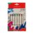Pincel marcador permanente Multimark Metallic 6 Cores MM/ES6MSP Faber-Castell