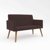 Sofá Namoradeira Pés Palito Sala, Quarto – Balaqui Decor