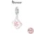 Bamoer 925 Sterling Sliver Charme Prosperity Pendant Acessórios Para Pulseira