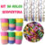 KIT 10/20/50/80 Rolos Serpentina Carnaval Fitas Papel Coloridas Festas Brincadeiras – 10mts cada Rolo