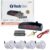 Sensor Estacionamento 4 Pontos Branco Display Led Sinal Sonoro