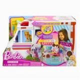 Veículo Barbie Conjunto Ambulância Resgate Com Luz E Som HKT79 – Mattel