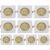 10 Spot Led 5w Quadrado Embutir Luz Amarela 3000k Luminária de Gesso Avant