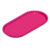 Bandeja Esfera Acrílica Durável Oval – Pink – 25x13cm – 1 unidade – Rizzo – Rizzo