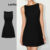 Lovito Vestido Casual Liso Vestido Linha A Para Mulheres L108ED289