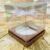 5 Caixas Panetone 500g Tampa de Acetato ROSE GOLD 16x16x16  2816  (Natal Ideia LIQUIDA)