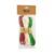 Kit Fios Decorativos de Papel Torcido Verde, Branco e Vermelho – 10m – 1 unidade – Rizzo