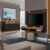 Conjunto Sala de Estar Painel Home 136cm e Buffet Ripado