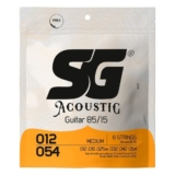 Jogo De Cordas De Aço 012 P/ Violão Bronze 85/15 – Sg 6687
