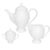 Jogo de Café 3 Peças Oxford Soleil White