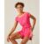 Blusa Básica Feminina Decote Canoa Em Viscose Stretch
