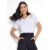 Blusa Com Bordados Em Ramos Branco Quintess