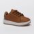 Tênis Casual Infantil Menino Social Perfurado Cadarço Bicolor Confortável Leve Pequito