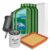Kit Revisão Óleo 20w50 + Filtros Palio 1.6 Álcool Gasolina
