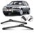 Par Palheta Limpador Parabrisa 21” 19” Gol G3 99 00 2001 á 2005