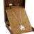 Corrente de prata 925 masculina 70cm 3×1 fígaro 70cm pingente ferradura