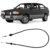 Cabo Acelerador 937mm Gol G1 Voyage 1.6 1.8 AP 84 a 95 Tuba