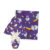 25 Sacos Express  PÁSCOA  COELHO ROXO ARCO IRIS Ovo Páscoa 100g a 150g – 24X24 cm  Luckyfest