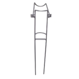 Suporte Para Vara De Pesca Dobrável De Aço Reforçado – Kit 5pçs