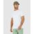 Camiseta Básica Masculina Decote Redondo Com Pesponto Em Algodão