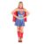 Fantasia Super Mulher Adulto de Luxo Completa Com Capa Sulamericana