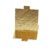Base Class para Doce Quadrada – Ouro – 7,5cm – 25 unidades – Stalden – Rizzo