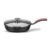 Frigideira de Ferro Wok Fundido N24 Forno e Fogão Tampa de Vidro 1,9 Litros MTA Panela 8377
