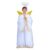 Fantasia de Anjo Infantil Luxo Com Asa e Auréola