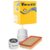 Kit Troca De Filtros Gol G1 1.0 1.6 Álcool 90 A 96 Tecfil