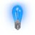 Lâmpada LED Filamento Foxlux 4 Un Azul 1W E-27 127V | iluminação decorativa, vibrante