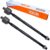 Par Barra Axial Terminal Articulador Dianteiro Fiesta Personnalite Supercharger Sedan 291mm