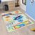 Tapete Infantil Kids Para Quarto Antiderrapante Com Várias Estampas 1,00m X 1,40m