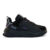 Tênis QIX Missy Urbano Casual Esportivo Feminino Preto Branco Rosê Confortável Moda