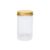 Pote Redondo – Dourado – C/ Tampa – 6,5x12cm – 6 Uni – ArtLille