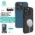 Nillkin Hard PC + TPU Shield Pro Capa Magnética Para iPhone 15 Pro Max 15 Plus Traseira Ultra Fina Anti-Choque De Impressão Digital