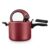 Panela De Pressão Antiaderente 4,5L Com Visor de Vidro Cor Vermelho Cereja Travas de Segurança – MTA 6033