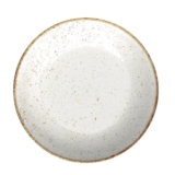 Prato Porcelana Fundo Tramontina Rustico Decorado 22cm P/ Sopa Caldo