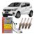 Kit Jogo Cabos + Velas Ngk  Fiat  Mobi 1.0 8v Evo 2017/…