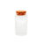 Potinho de Vidro com Tampa de Rolha – 3,7x7cm – 45ml – 1 unidade – Rizzo