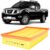 Filtro Ar Nissan Frontier 2.5 2006 A 2016 Mann-filter C28100